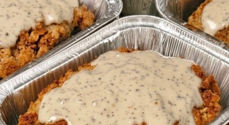 Featured image for Southern Chicken-Fried Steak with Gravy (Crispy, T
